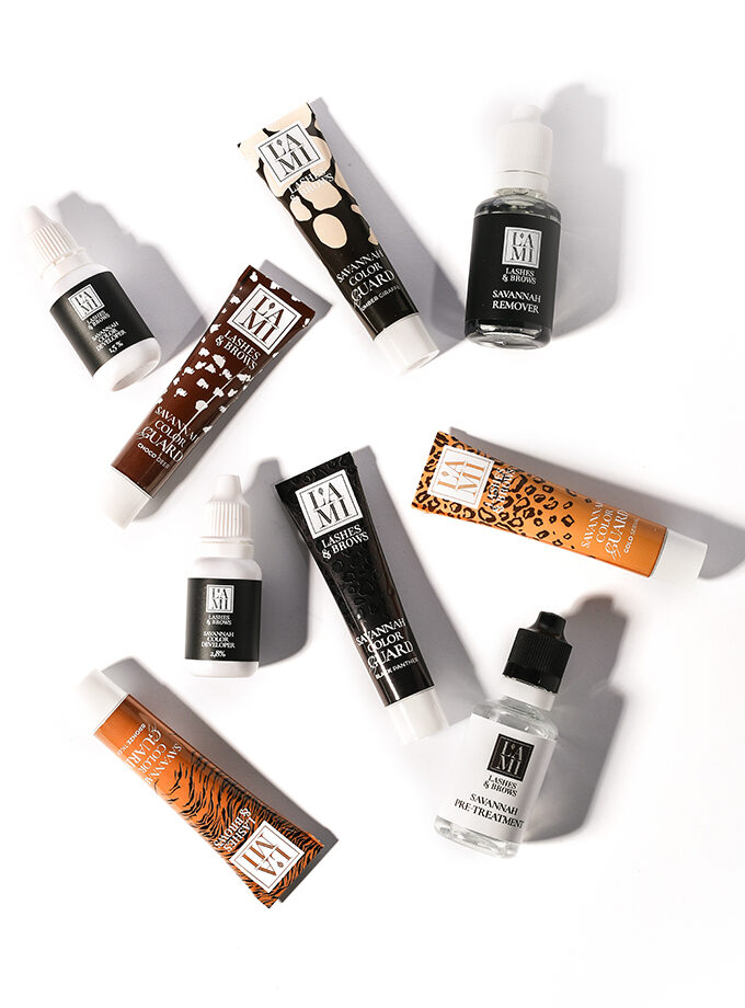 Lami Hybrid Tint, Color Developer, Pre-Treatment, Remover